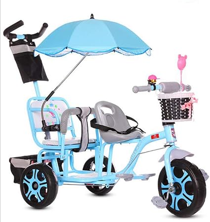 carrito bebe doble juguete