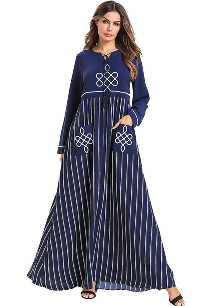 Muslim Hijab Dress Robe Jilbab Ramadan Caftan Elbise Haiti | Ubuy