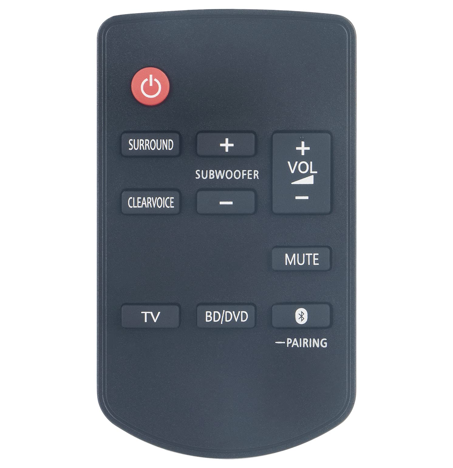 VINABTY Remote Control Replacement N2QAYC000103 Suit for Panasonic Soundbar Home Theater Audio System SC-HTB18 SU-HTB18 SB-HTB18