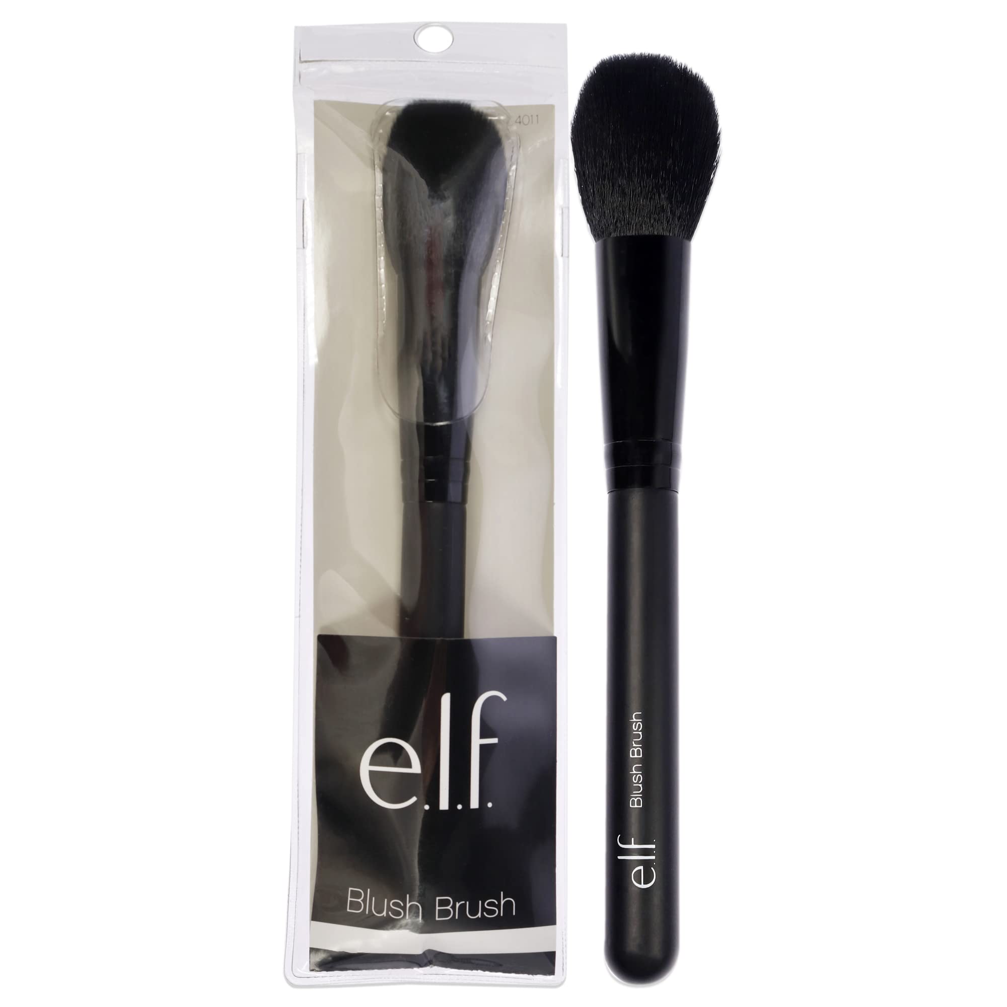Photo 1 of e.l.f., Blush Brush, Soft, Synthetic, Tailored Design, Blends, Applies Precisely , Absorbent, Wet or Dry Product
