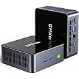 GMKtec Mini PC Intel Core i7-11390H (Turbo 5.0 GHz) 16GB DDR4 1TB SSD Desktop Mini Computers WiFi 6, BT 5.2/ DP, HDMI/RJ45 2.5G/USB4.0