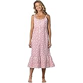 The 1 for U Nightgowns for Women - Night Dress for Women Sleepwear, Ruby 100% Cotton Gown