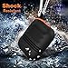 MICOK Compatible Airpods Case, Waterproof Airpods Cover, Shock Resistant Silicone Airpods Case Cover and Skin with Keychain for Airpods 1 & 2 [Not for Wireless Charging Case] , Airpods Accesssories