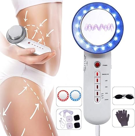 Amazon Co Jp 脂肪除去機emsスリミングマッサージ器 Emsイオン振動スリミング美容デバイス 脂肪燃焼マシン ホーム キッチン