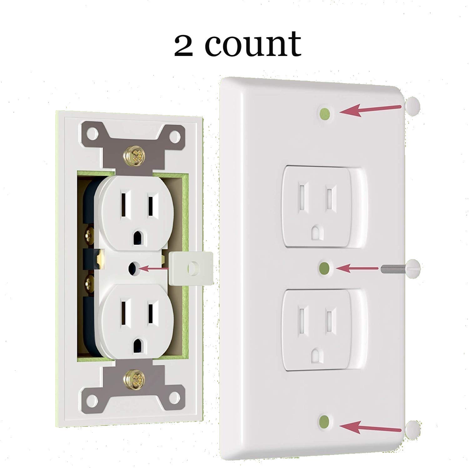 self closing outlet covers