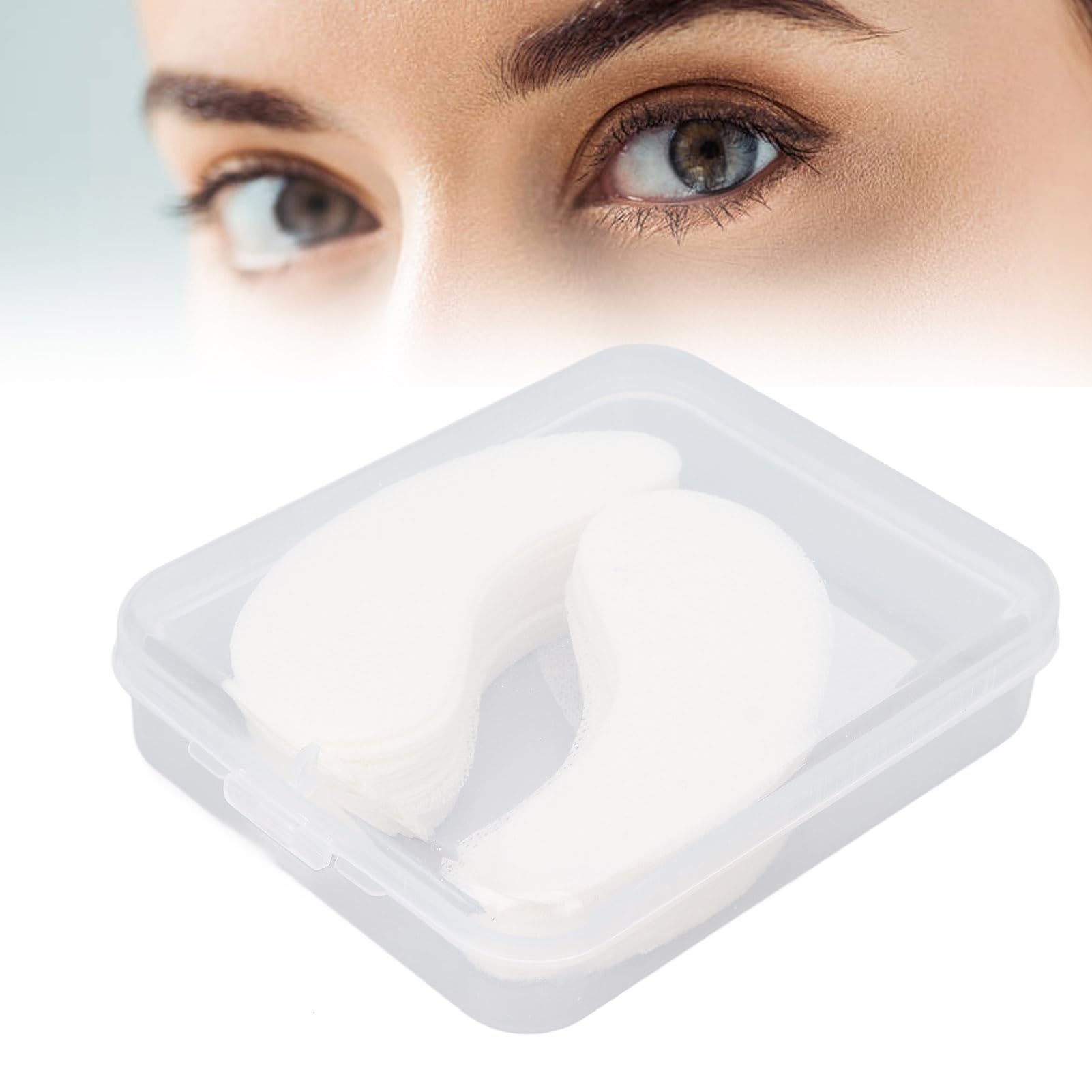 160pcs Eye Care Facial Mask Paper Disposable Thin Eye Compressed Mask Towel Sheet for Salon Beauty Eye Mask Pads Beauty Tool