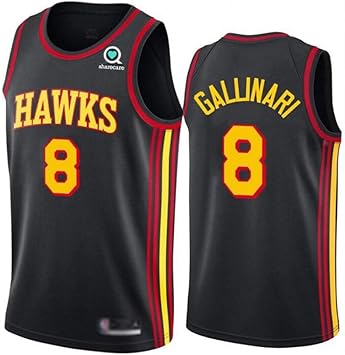 Amazon Co Jp Juy バスケットボールベスト Nba メンズ ノースリーブ ジャージ タンクトップ Tシャツ イーグルスユニフォーム8 ダニーロガリナリジャージ 13 ボグダンボグダノビッチtシャツ12 デアンドレハンター半袖11 トレイヤングレトロ記念バスケットボール