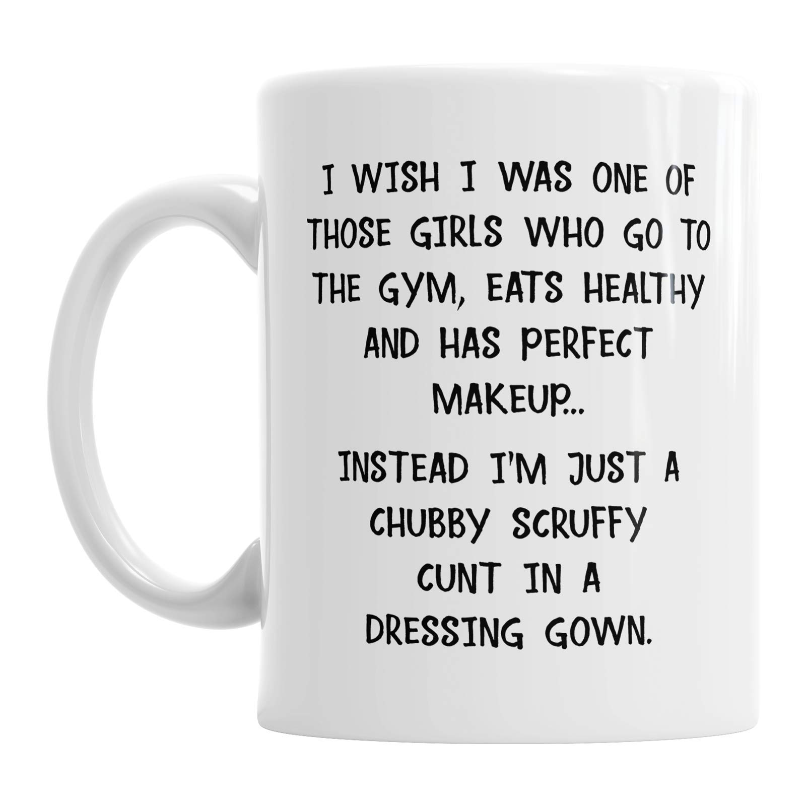 Gift Original I Wish I was One of Those Girls 11oz Ceramic Mug, Dishwasher Microwave Safe