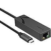SABRENT USB C to Ethernet Adapter (NT-C5GA) 5Gbps Multi-Gig USB-C to Ethernet Adapter, USB C Ethernet Adapter, USB to Etherne