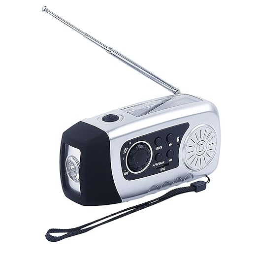 ladegerät mit kurbel