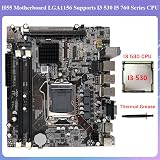 Wresetly H55 Motherboard LGA1156 DDR3 + Core i3 530 CPU & Thermal Grease Bundle view 3