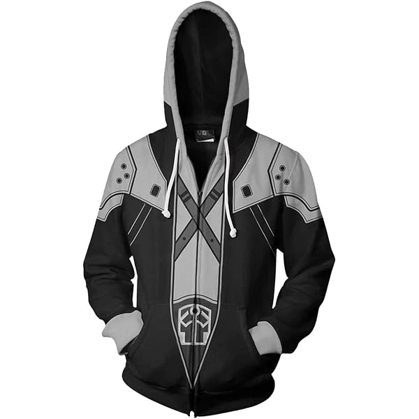 DCVZTEA Maglietta Uomo Shinra Electric Power Company – Final Fantasy VII, 100% Cotone, Taglia S, Multicolore - 2