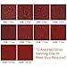 Paxcoo 76 Pcs 8 Holes Sanding Discs, 5 Inch Hook and Loop include 40/60/80/100/120/180/240/320/400/800Grit Sandpaper for Random Orbital Sander