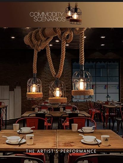 Amazon Com Frame Handmade Ceiling Light Antique Hemp Iron