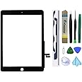 Black Screen Replacement Compatible for iPad 7 7th Gen 2019 / iPad 8 8th Gen 2020 10.2" (A2197 A2198 A2200 A2270 A2428 A2429 A2430) Without Home Button +Pre-Installed Adhesive +Professional Tool Kit
