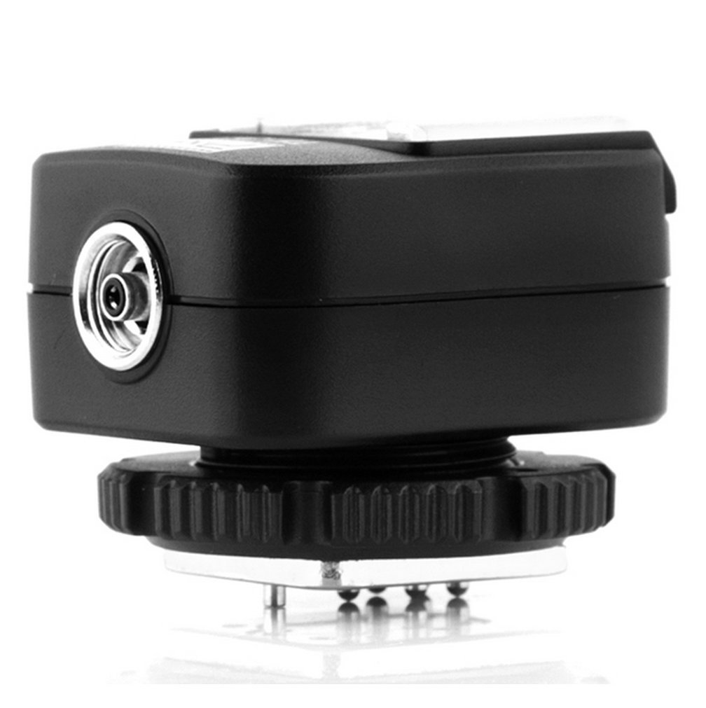 Pixel eTTL Flash Hot Shoe Adapter with Extra PC Sync Port