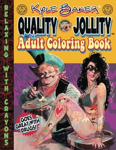 Quality Jollity Adult Coloring Book: Relaxing Grown-ups With Crayons