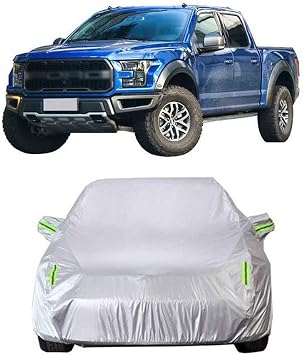 Autoabdeckung Auto Abdeckplane Ford F150 Pickup Spezielle Autoabdeckung Starker Oxford Stoff Outdoor Sonnenschutz Regen Indoor Amazon De Auto