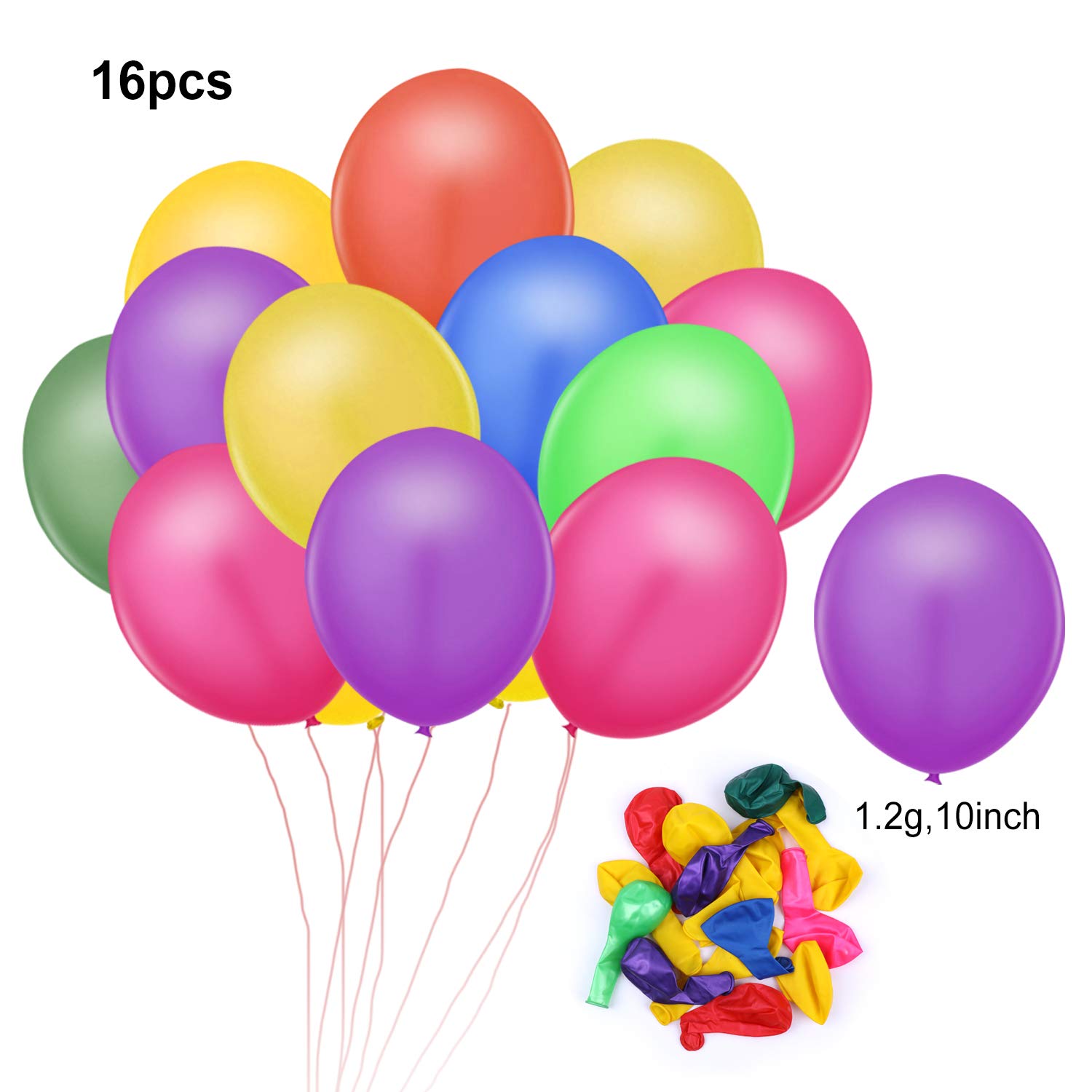Howaf Decorations De Fete Danniversaire Fournitures Banniere Joyeux Anniversaire Ballons De Fete En Latex Arc En Ciel Guirlande Boules En Nid Dabeille Pour Enfants Deco Anniversaire Fille Garcon Guirlandes Cotillons Et Confettis Bannieres