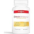 Brain B Balance: Methylated Multivitamin - Methylated B Complex Neurobalance Formula - Methylfolate Supports Mood.Mind.Memory - 60 Vegan Capsules