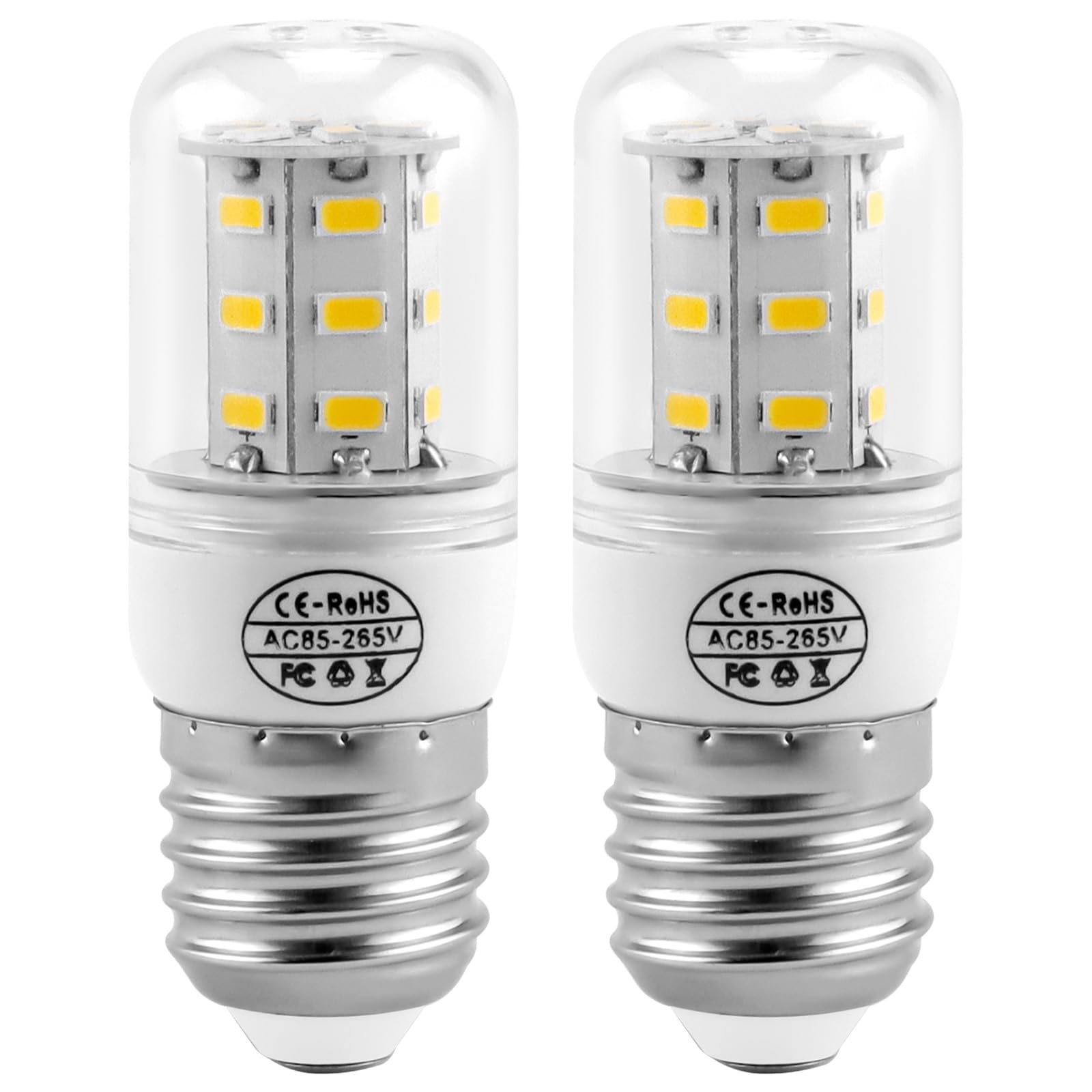 Photo 1 of AMI PARTS 2PACK 5304511738 Light Bulb Refrigerator 3.5w (110V-240V Warm Light) LED kei d34l Replacement Light Bulb Refrigerator 458444 5304511738,PS12364857,AP6278388