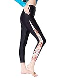 Swim Tights For Women Floral L