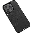 Mous for iPhone 15 Pro Max Case MagSafe Compatible - Limitless 5.0 - Black Leather - Protective iPhone 15 Pro Max Case - Shockproof Phone Cover