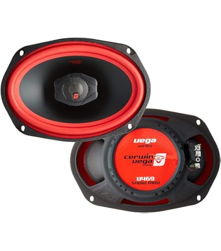 Amazon.com: CERWIN-VEGA! V469 Vega 2-Way Coaxial Speaker Set, 6x9