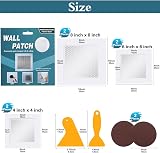 Tahikem Wall Repair Patch Kit 4x4 6x6 8x8 Self Adhesive Aluminum Mesh view 2