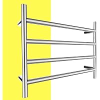 Amazon.com: Heated Towel Rack, Space-Saving Towel Warmer Rack, Fast Heating Towel  Warmer for Bathroom, Durable Mechanical Switch, Hardwired or Plug in  Install Options - Ideal for Towel Heater, : Home u0026 Kitchen
