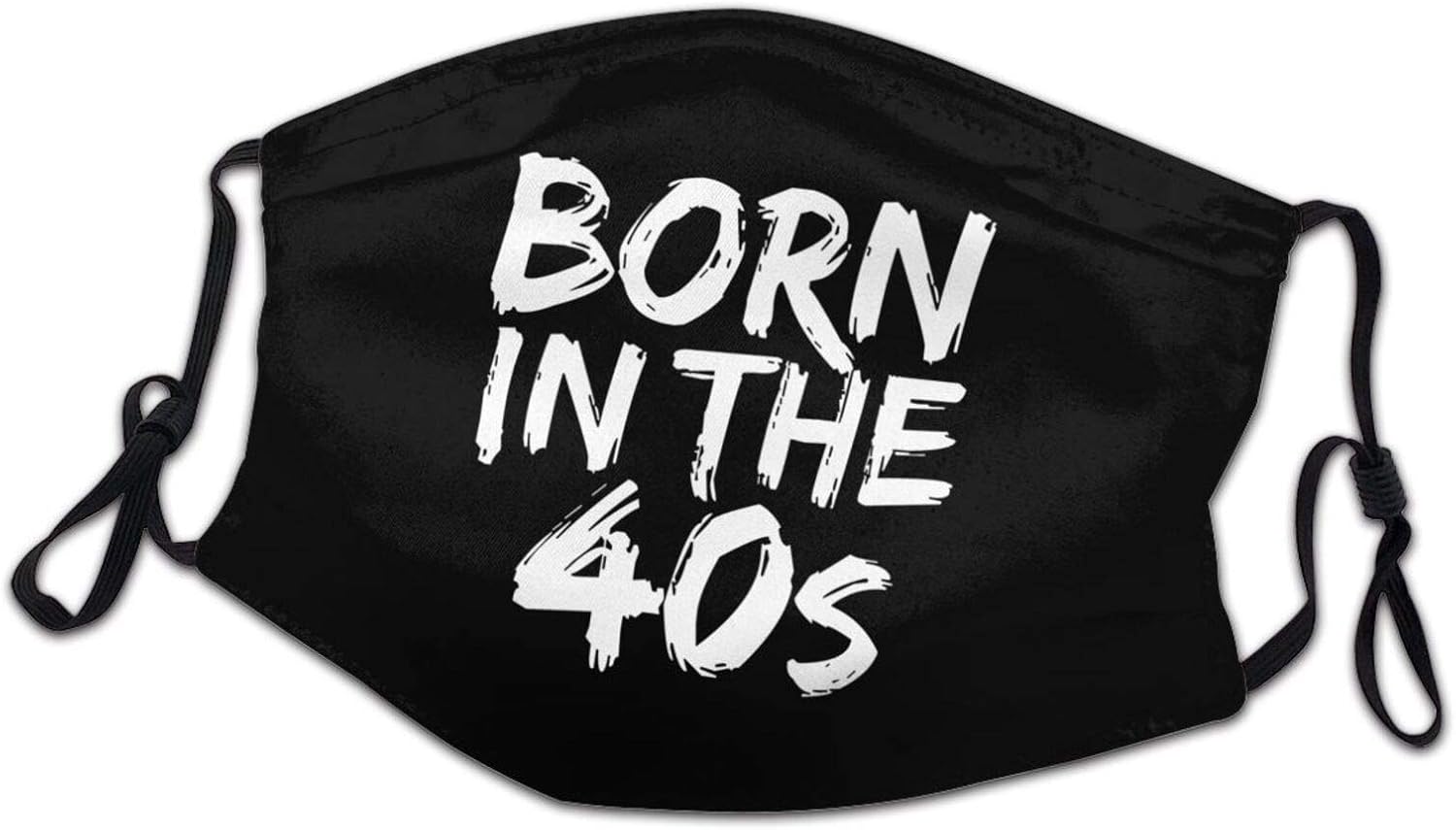 Amazon.com: Kids Face Mask with Adjustable Earloops, Born in The 40s