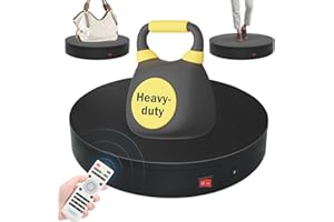 15.8In Remote Motorized Electric Turntable Rotating Display Stand Rotating Platform Photography Turntable motorized lazy susa