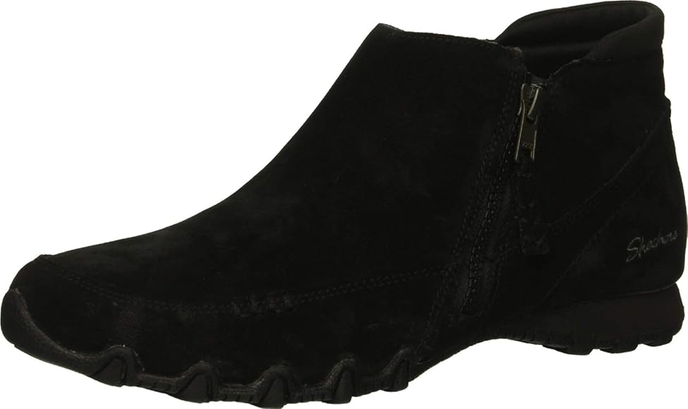 skechers suede ankle boots zappiest