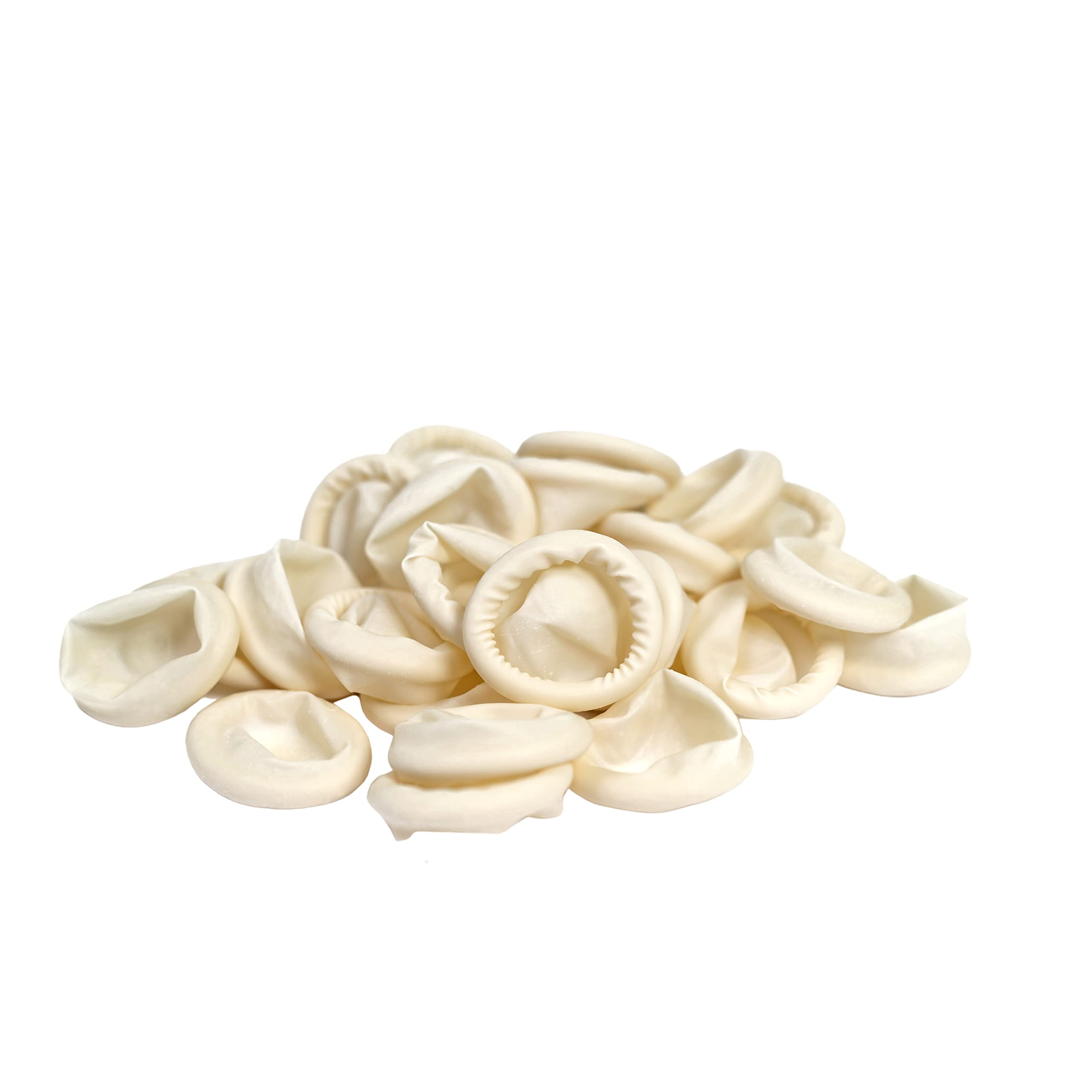 Pack of 100 Latex Rolled Finger Cots - XL