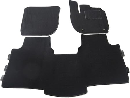Amazon インテリアル Interial フロアマット カーマット 1台分 ホンダ Honda フィット Fit Gk3 4 Gp5 6 At車 ハイブリッド車適合 Mt車不可 黒 ブラック 滑りにくい 裏面新素材 専用固定 フック付き マット カーペット 内装 フロアマット 車 バイク