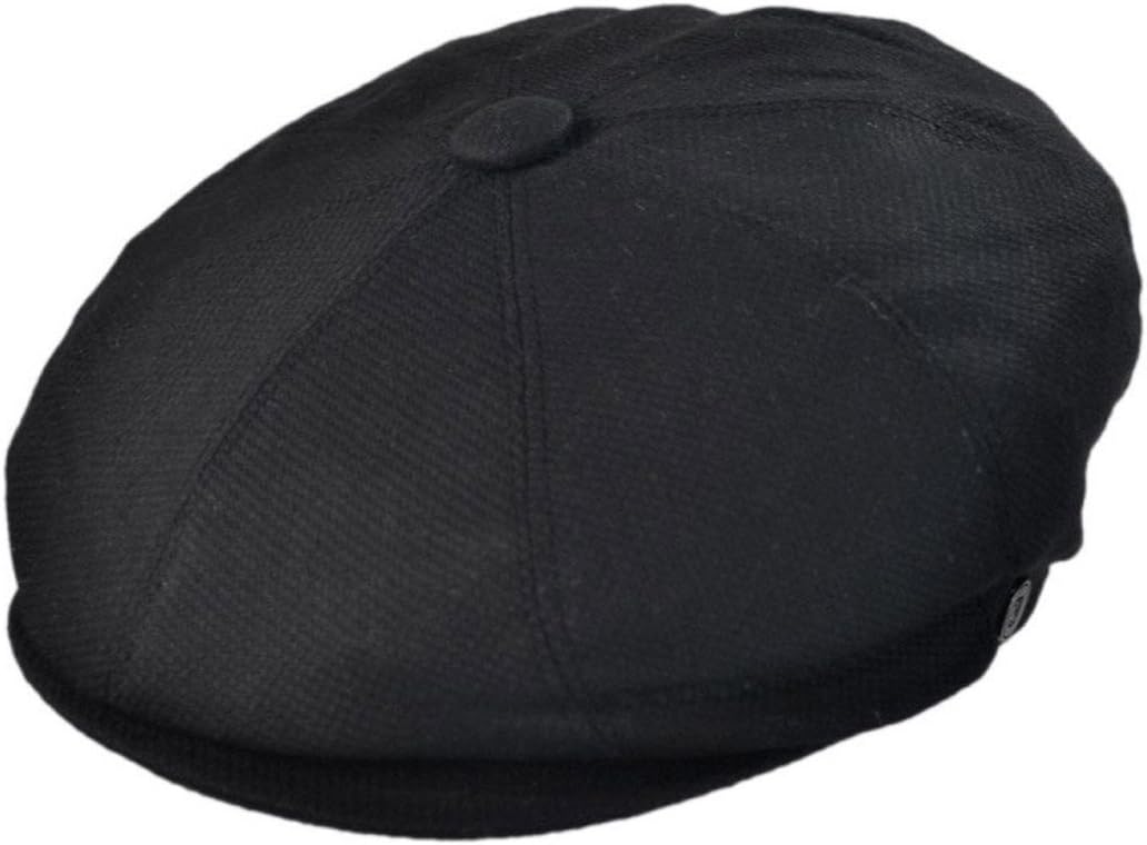 Romano nx Men's Classy Black Suede Golf Cap