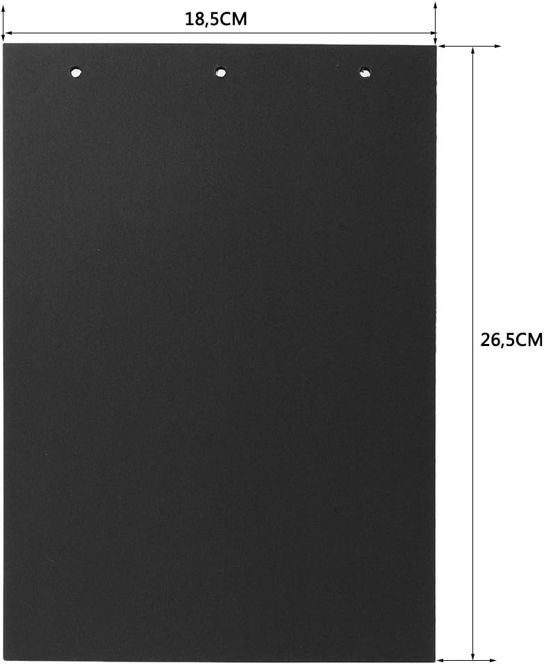 THXMADAM Scrapbook Black Paper 26.5x18.5CM 20 Sheets Extra Refill Page Black Paper for Scrapbook Photo Album 27x19CM (10.6'' x 7.48'') Version ’Director A','Quill Pen','I Love You','love You Forever' - Image 3