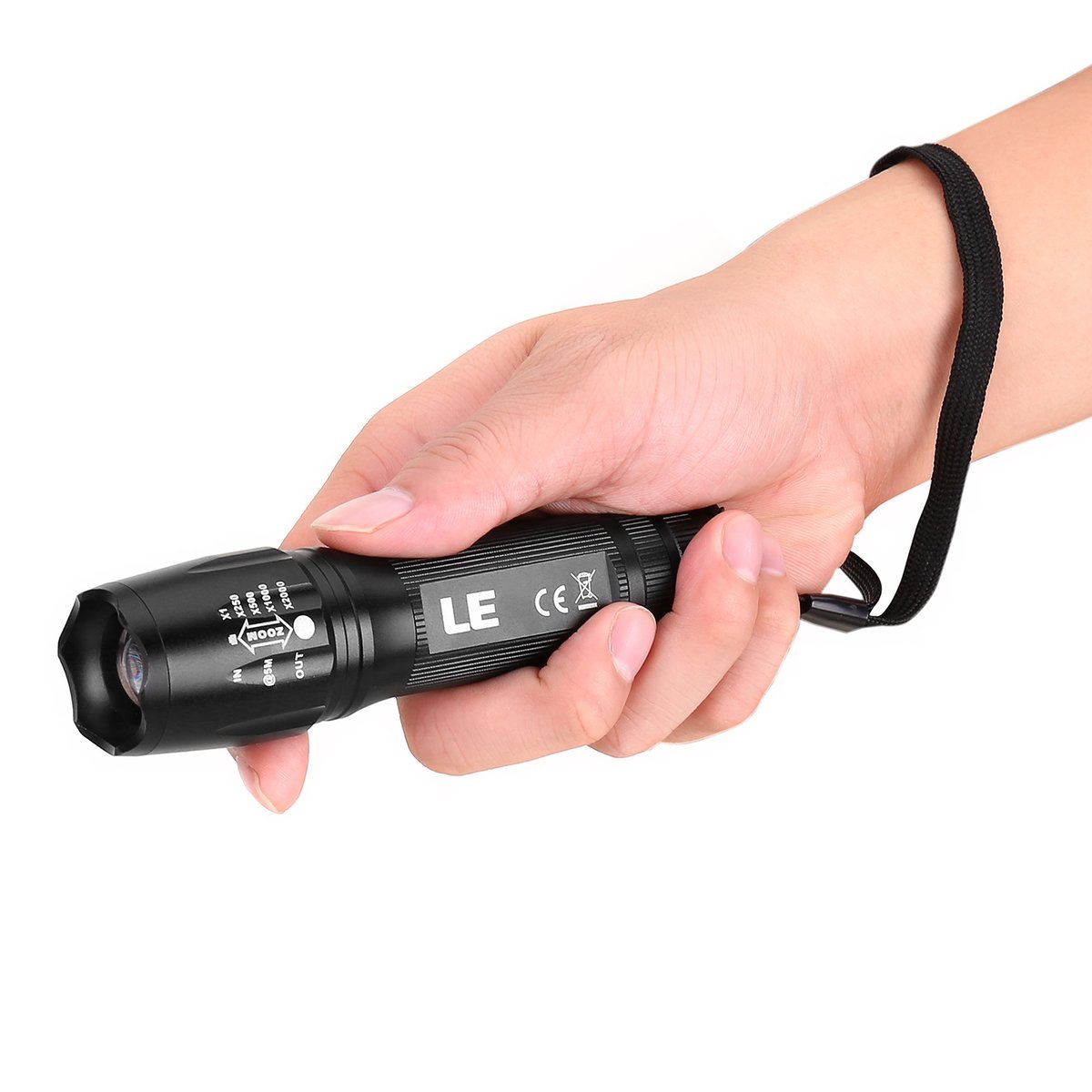 Luce Posteriore Bici A LED Ricaricabile - 5 LED Fanale Rosso, Batteria Inclusa