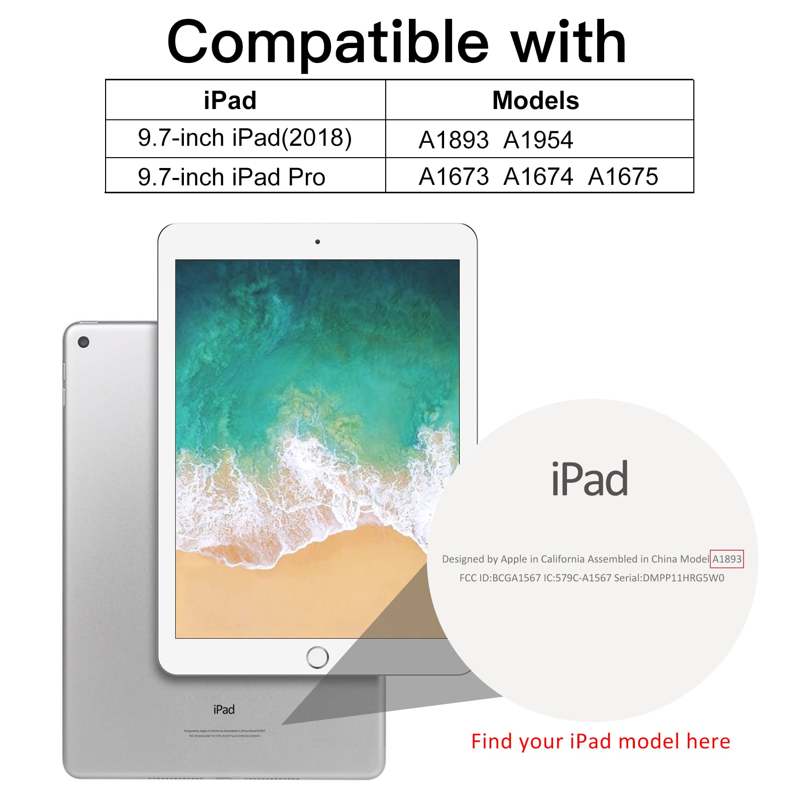 JETech Paper Screen Protector Compatible with iPad 9.7-Inch (2018 Model, 6th Generation) and iPad Pro 9.7-Inch, Anti-Glare, Matte PET Paper Film