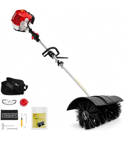 Amazon.com: DCEHKR Grass Handheld Sweeper Power Broom for