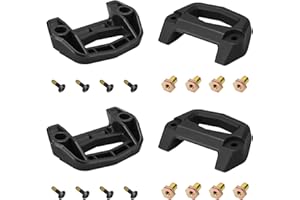 ArrogantF Cargo LinQ Bases Replacement for Ski-Doo LinQ Cargo Base Kit 860201806 Linq Accessories,for Mounting Fastenerusableany LinQ System Accessory, 4 Cargo LinQ Bases and Hardware