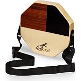 Cajon Drum, GECKO Mini Cajon Protable Hand Percussion Instrument (with strap)