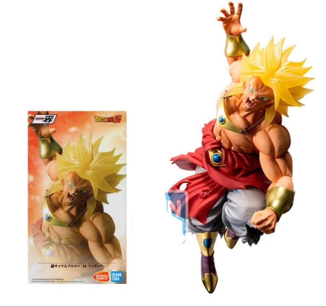 Amazon 手でやる ドラゴンボール周辺機器からドラゴンボールzスーパーサイヤ人broliアクションフィギュアエール毛一番手作りモデル人気漫画ギフト玩具装飾スタイル人形オーナメントクール Jianmin01 置物 オブジェ オンライン通販