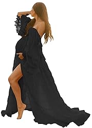 Black Maternity Dresses for Photoshoot Plus Size