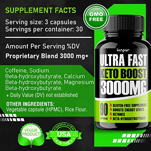 Keto Boost 5X Potent Diet Pills Best Keto Burner for Men & Women that Works Fast Thermogenic