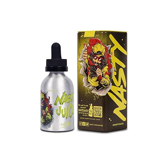 Nasty Juice e Liquid Vape Multiple Flavours, 60ML 0MG 70VG 30PG No Nicotine (Fat Boy) Amazon