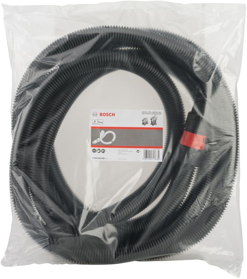 Bosch Hose for GAS 33/55 (diameter 35mm x 5m, Accessories Dust Extractors), Black, 5000mm x 35mm - Image 3