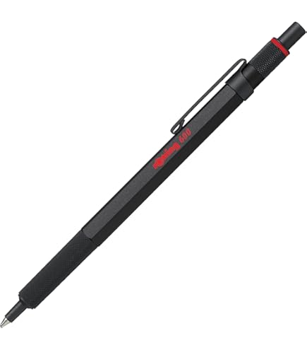 Rotring 600 0.5mm Black Barrel Mechanical Pencil (1904443