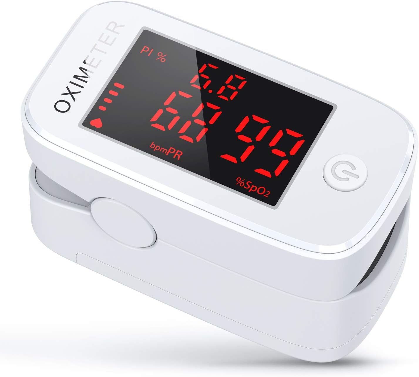 Oxymètre de Doigt Professionnel, Oxymètre de Pouls Électronique avec
