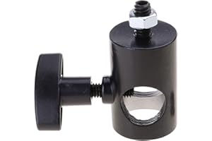 Rapid Adapter Convert for Light Stand Speedlight 3/8 Inch to 1/4 Thread Mount Bracket Photo Studio